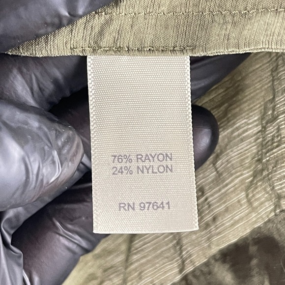 J. Jill Jacket Womens Size XL Green Full Zip‎ Long Sleeve Light Weight Mock Neck - Picture 12 of 16